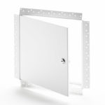 AHD-GYP-10- Flush Access Door with Drywall Bead Flange. Key-operated cylinder cam latch. Pin hinge.