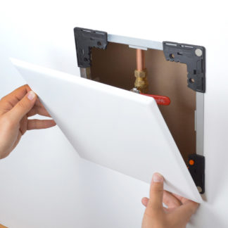 FLE-00- FLEXISNAP - Flush Universal Access Door with Adjustable Frame and Magnetic Closing. Concealed magnets. No hinge. Security cables